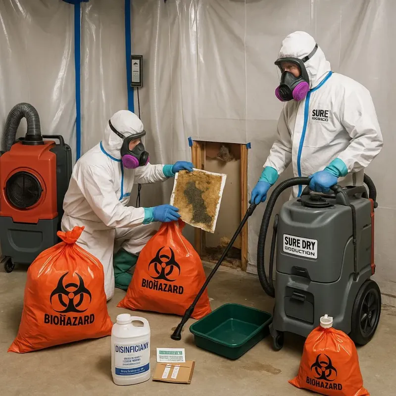 Contaminated Water Handling Protocols process in Salem, OH