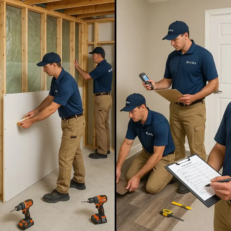 Repairs and Reconstruction process in Salem, OH